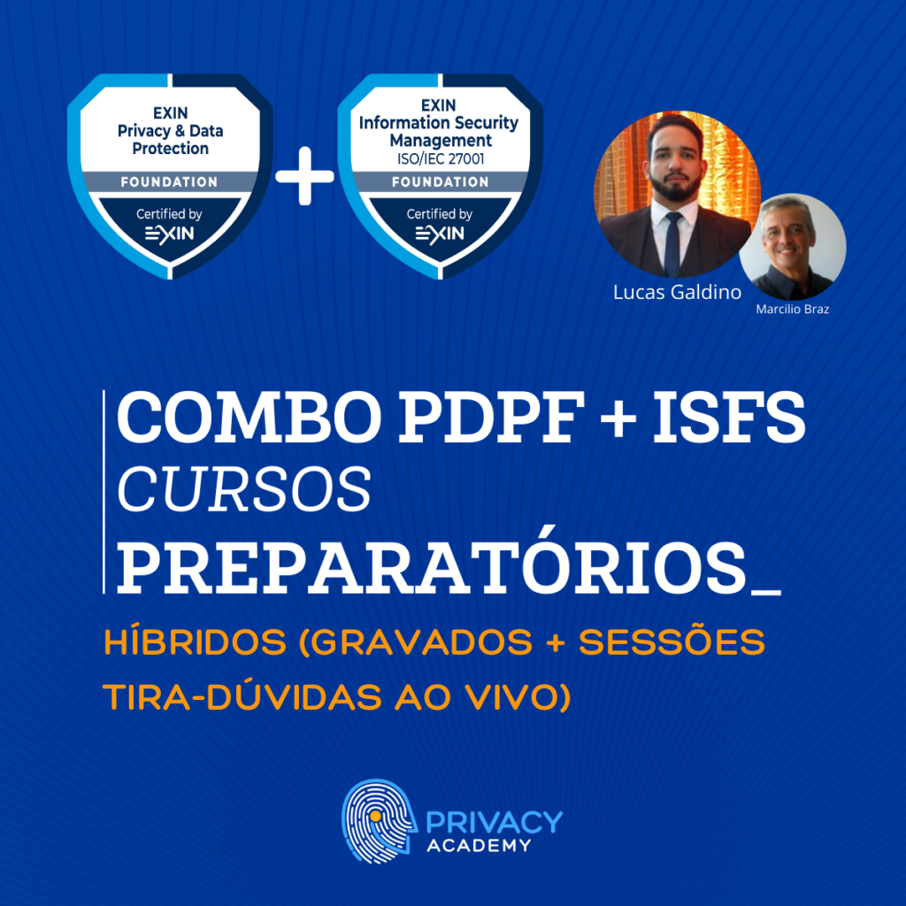Combo preparatório isfs + pdpf oficail exin privacy academy